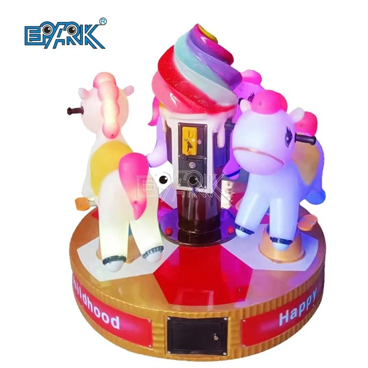 Amusement Park Ice Cream Carousel